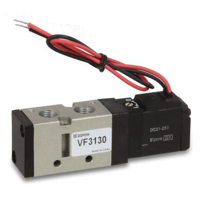 VF Series Pneumatic Control Valve / 5 Way 2 Position Air Valve Single Head Electric Control