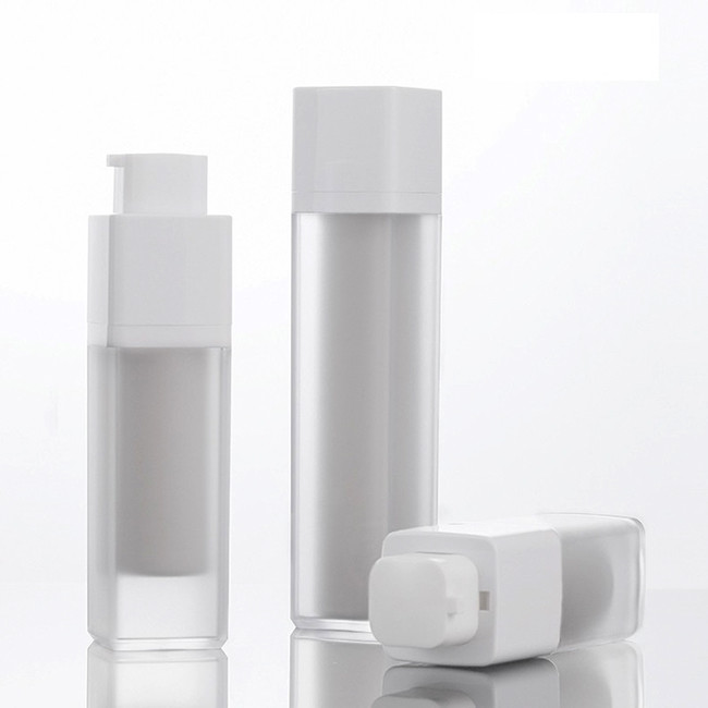 Пустой безвоздушный извив 15ml 30ml 50ml бутылки насоса