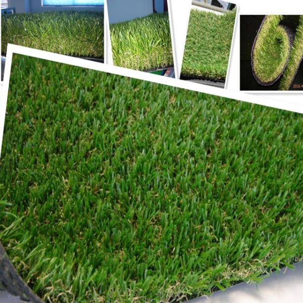 Multi Colour Outdoor Synthetic Grass / Outdoor Artificial Grass For Dogs