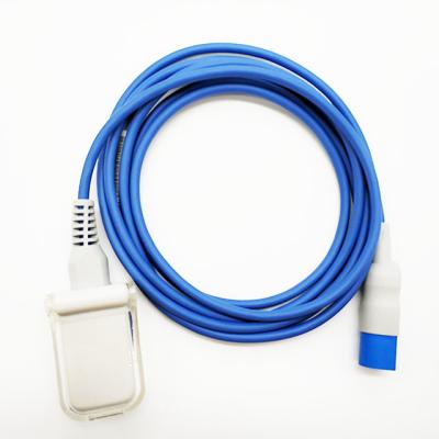 Desgaste azul do cabo de extensão SPO2 do Pin TPU de HP 8 - Oem/Odm resistentes disponível