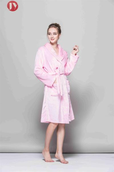 Women'S Thermal Kimono Soft Bathrobe Sexy Women Microfiber Plush Fleece Spa Nightgowns