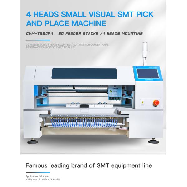 4 головки 30 кормителей CHMT530P4 Чип монтер с Yamaha Feeder SMD Pick and Place Machine