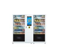Da máquina de venda automática grande combinado da capacidade do alimento de petisco do tela táctil de 22 polegadas pagamento Cashless