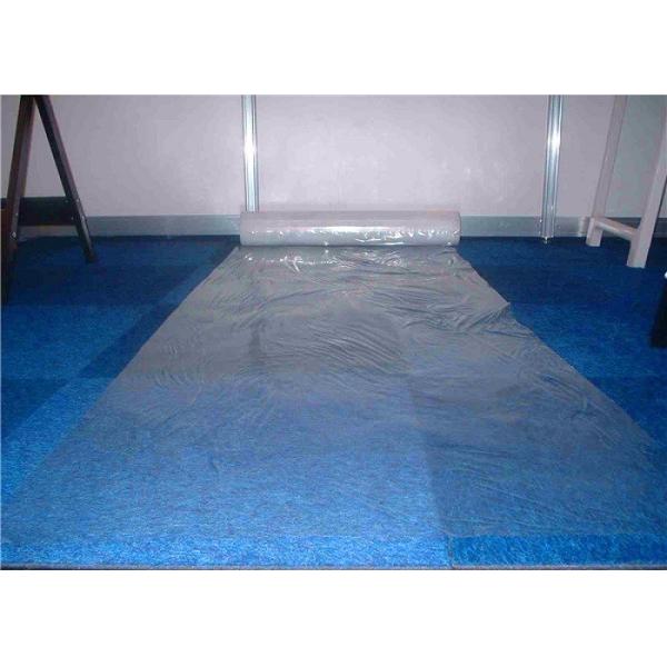 Ясный фильм протектора пола ковра, полиэтиленовая пленка ковра 300 фт с хорошим прилипателем