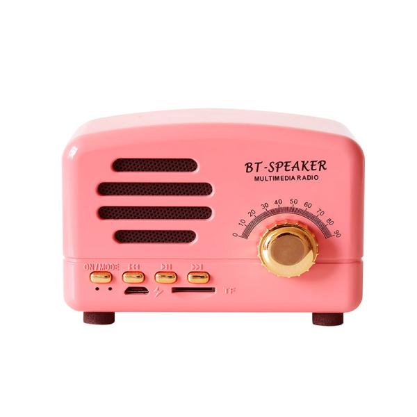 RetroMini Speakers Hands Free Portable Wireless Bluetooths speaker GK-BT01