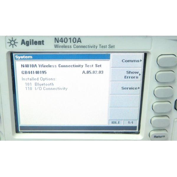 Keysight Agilent N4010A Universal Wireless Test Set with 200-MHz Bandwidth for Multi-format Connectivity in 2.4 GHz and 5 GHz Bands