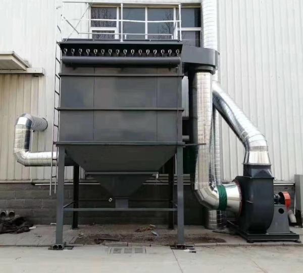Filter Cartridge Dust Collector for Industrial Exhaust 0.3 Micron Minimum Particle Size