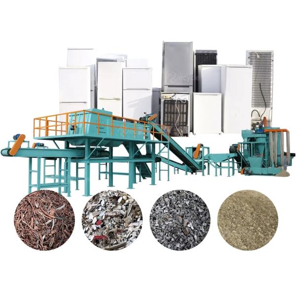 Household Appliance Recycling Machine Separate Plastic Metal and Foam for a Greener Future