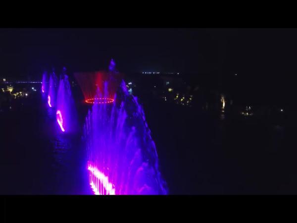 Water Dancing Pakistan Musical Fountain Stainless Steel 304