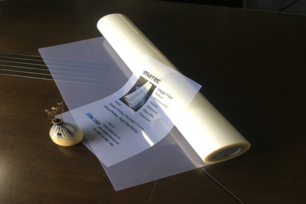 Pet 100 micron Waterproof Milky Translucent Inkjet Screen Printing Positive Film