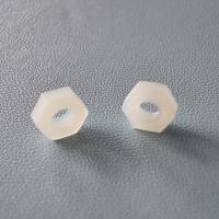 Écrou six-pans M4 en nylon de PVC des produits de matériel informatique en plastique PTFE pp PPS de COUP D'OEIL