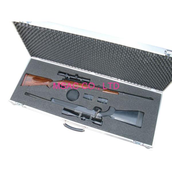 MS - Оружие - алюминиевый размер L1200 X W250 x H75mm случая оружия 12 для носит винтовку