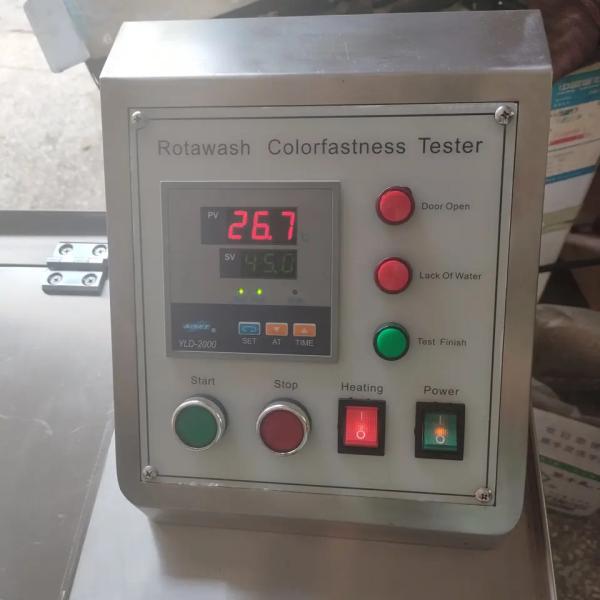 Fábrica en stock Rotawash Máquina de prueba de resistencia del color para el lavado de tejidos Color de lavadora de resistencia del color del agua