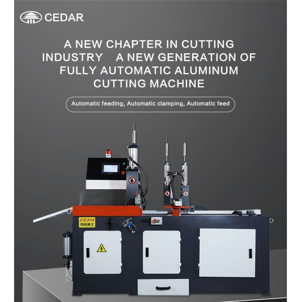 120mm Automatic Aluminum Cutting Machine For Aluminum Profile And Aluminium Alloy