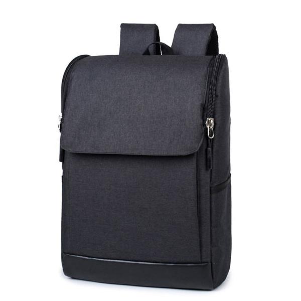 Backpack men's computer backpack fashion Korean tide high school students USB bag