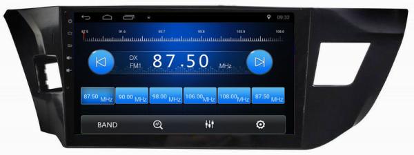Ouchuangbo Quad Core Android 8.1 for  Toyota Levin 2014 support  Stereo Receiver GPS Navigation Sat Navi Mirror Link
