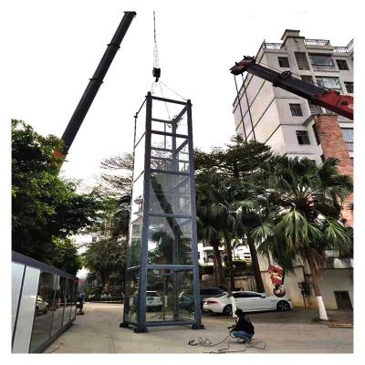 Q235 Q355 H Beam Light Steel Structure Construction For Elevator Shaft