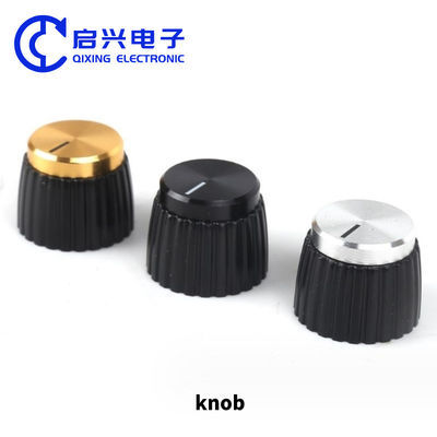 M3xOD12 Aluminum Metal Knurled Guitar Volume Knob Cheap Price ID10 Functional Potentiometer Switch Knob