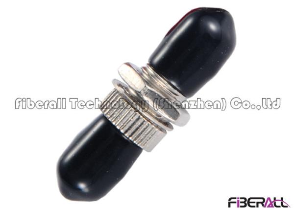 Small ST To ST Fiber Coupler For SX Singlemode / Multimode Fiber Connection