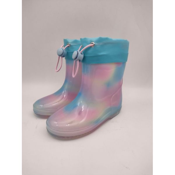 Bottes de pluie pour enfants personnalisées avec doublure étanche amovible Normes de sécurité de l'UE