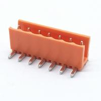 conector hembra de cobre de ángulo recto enchufable del bloque de terminales de 3.96m m
