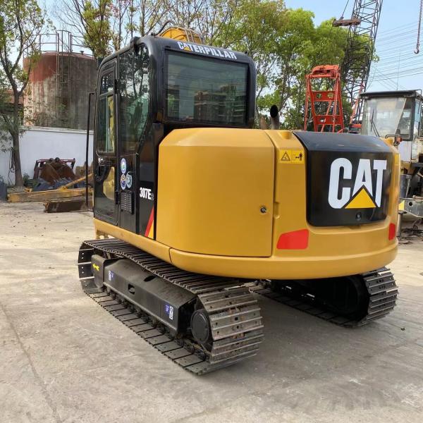 Good Condition Used CAT 307E2 Wheel Excavator 20000 KG Machine Weight Crawler Machine