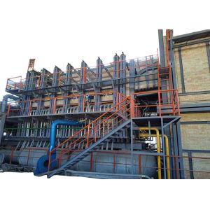 Печь Melter 50ton машины энергии тяжелого горючего стеклянная плавя