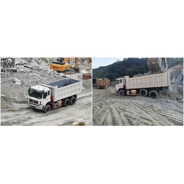 Landking Dump Truck 6x4 , 10 Wheeler Tipper Truck For Sale