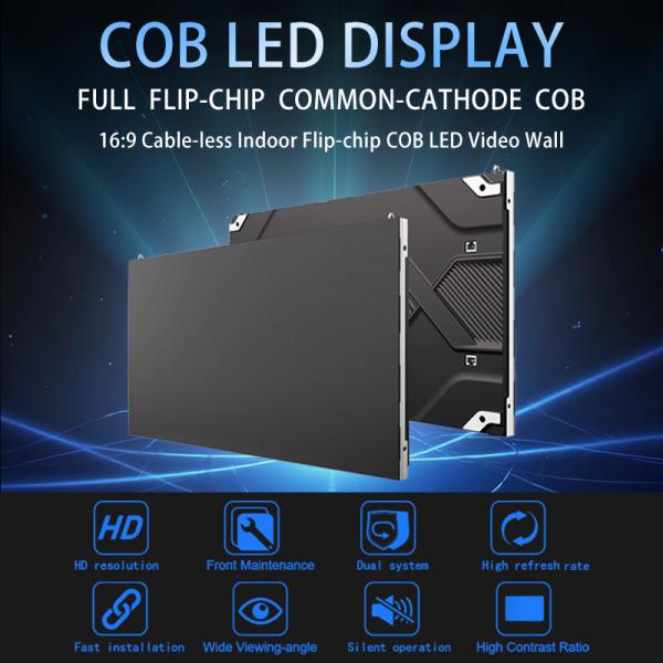 COB LED Display P0.93 1000cd Brightness 3840Hz Refresh Rate