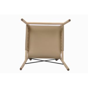 Chaises de cuisine en bois nordique ergonomique