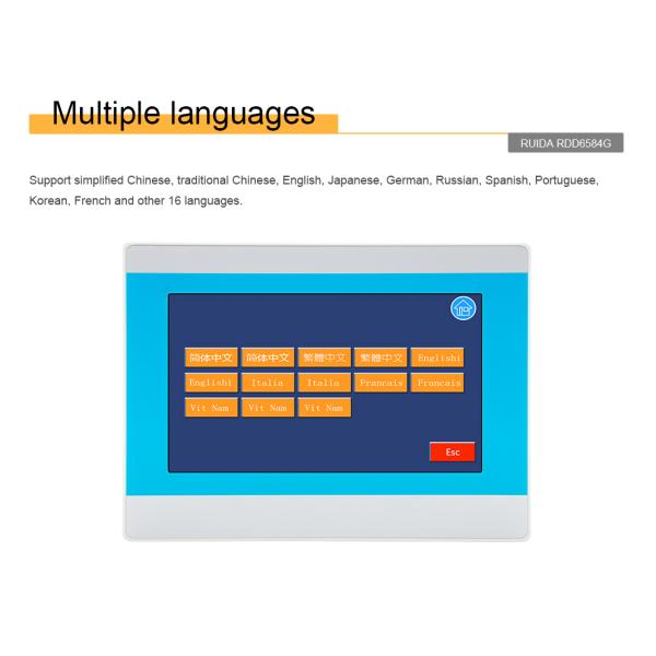 Ruida Single Track Oscillating Knife Cutting Controller RDD6584G 8 Axes