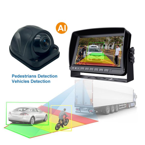 Fleet-Approved Truck Camera System with AHD 1080P and Real-Time Monitoring for Safe Parking