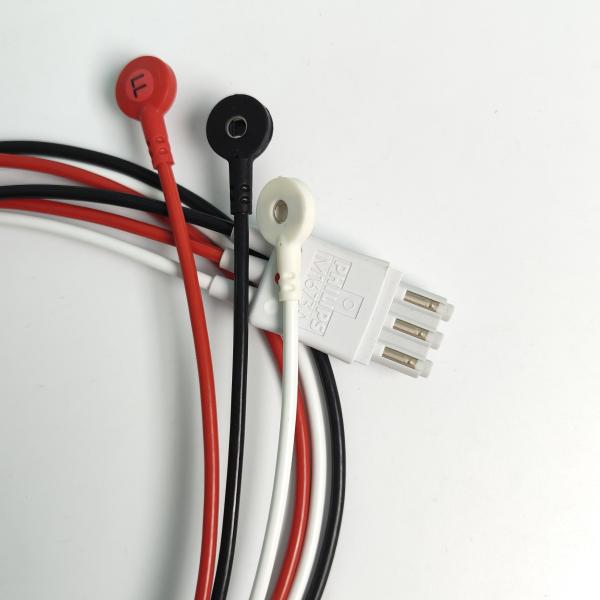 REF M1673A PHILIP Patient Monitor CBL 3 Leadset Snap AAMI ICU PN 989803145111