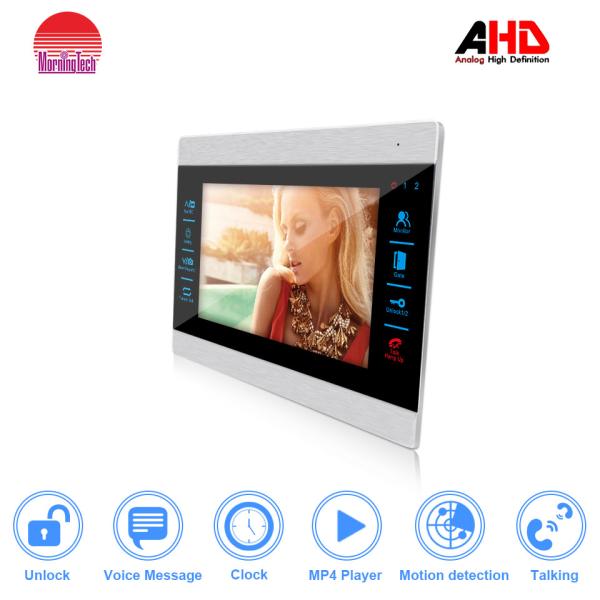 Unique Design 7 Inch TOUCH SCREEN Door bell intercom TFT LCD Video intercom for apartments