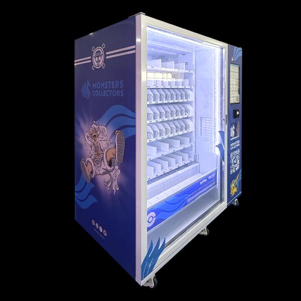 Monster Collection Toy Vending Machine with Customizable Design, Remote Smart Management, and 24V Electric Heating Defogging Glass Door