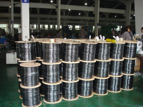 White Coaxial Audio Cable / Quad Shield Coaxial Cable / Low Loss Coaxial Cable 85dB