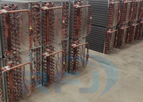 Condensador de arrefecimento por ar de tipo FNH Fin para a indústria de refrigeração de salas frias