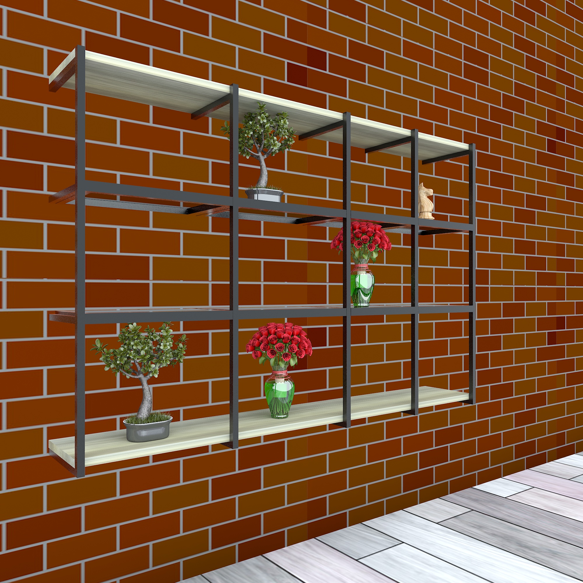 XinJun Factory New Design Wardrobe with Glass for Bedroom