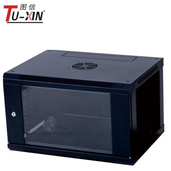 Cold Rolled Steel 19 Inch Home Network Rack 6U Wall Mount Server Cabinet