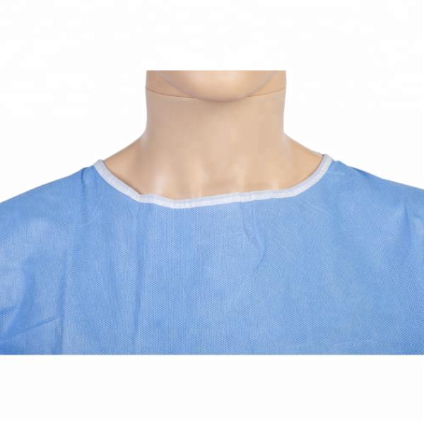 Protective Medical Disposable Surgical Gown Blue Color For Cardinal Health