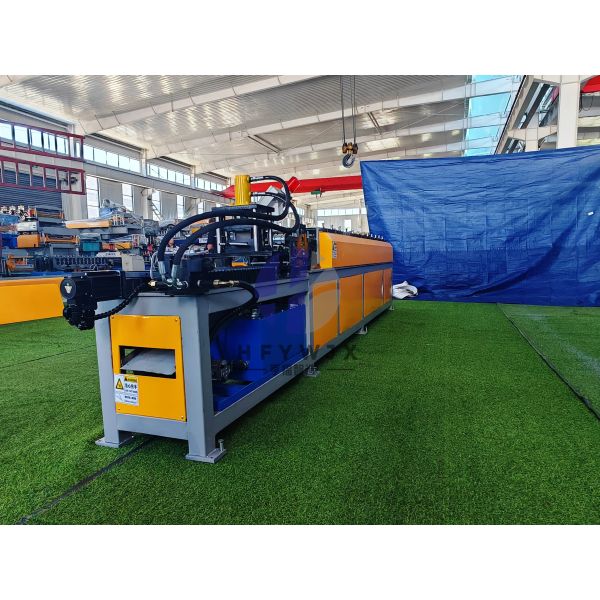 Palisade Fence Roll Forming Machine 119mm  Width With 4kw Servo Gear Transmission
