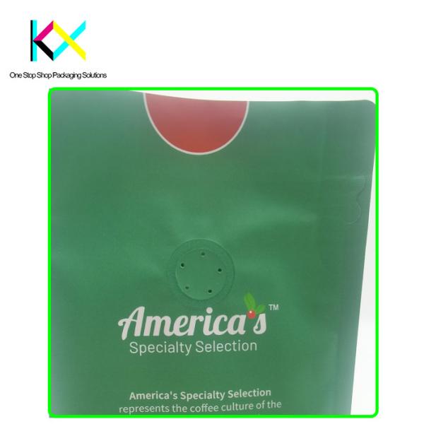 OEM Coffee Bean Packaging Bags Digital Printed Coffee Bags With Valve