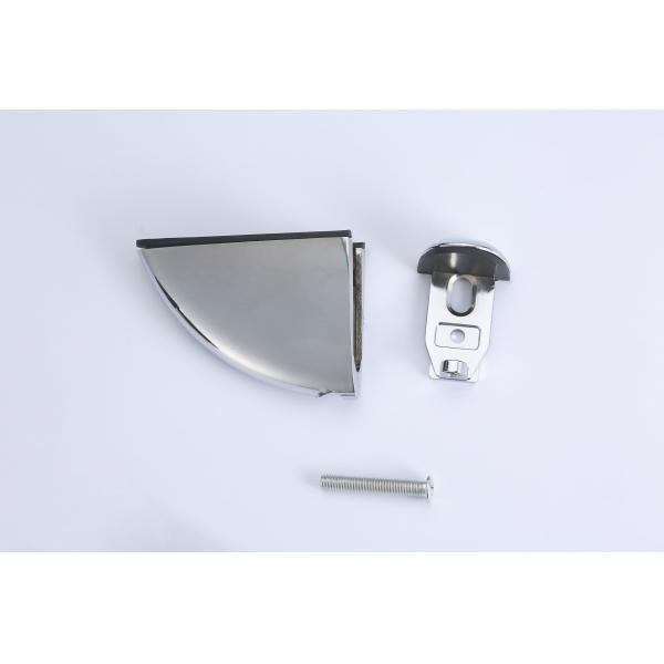 Multiscene Antirust Glass Shelf Bracket Clips , Multifunctional Glass Shelf