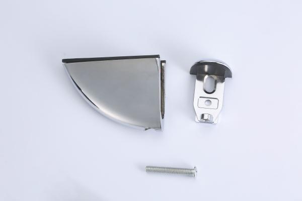 Multiscene Antirust Glass Shelf Bracket Clips , Multifunctional Glass Shelf Bracket