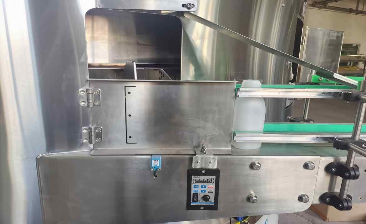 Automatic Bottle Unscrambler with 12000 BPH Capacity, 304 Stainless Steel Construction, and PLC Control System