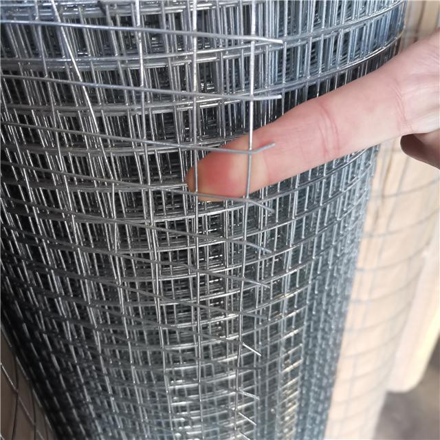BWG12 5-50m Length Corrosion Resistant PVC Welded Wire Mesh for Rabbit Cages and Chicken Coops