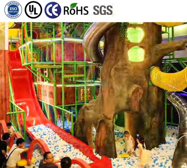 Premium Environmental Friendly Playground Indoor Jungle Gym Safe
