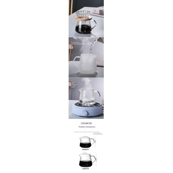 Customized Size Modern Temperature Resistant Coffee Dripper Stand Filter Paper Holder
