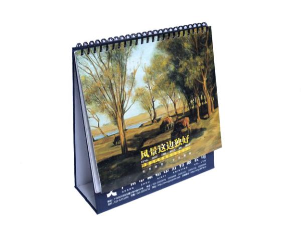 Mini services d'impression adaptés aux besoins du client de calendriers d'OEM/ODM avec la revue mensuelle vide pour la charité 