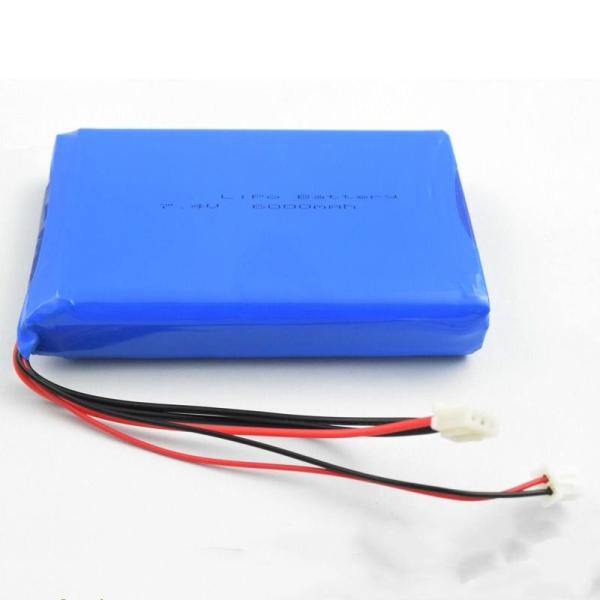 IEC62133 KC Certified 7.4V 6000mAh Lithium Polymer Battery Pack for Beauty Device